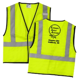 ANSI 107 Class 2 Mesh One-Pocket Vest w/ Heritage logo 