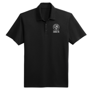 Men's Soft Lightweight Jersey Polo w/ Young Eagles logo