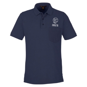 Men's Valiant Cotton Snag Protect Pocket Polo w/ Heritage logo