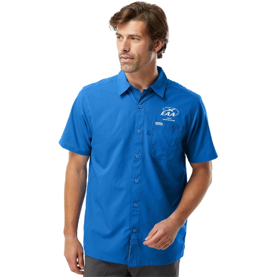 PFG Slack Tide™ Camp Shirt w/ Heritage logo - SS ACTIVE:212484-H